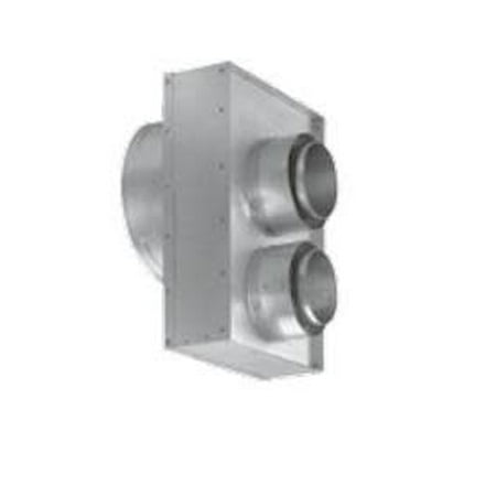 Duravent 46Dva-Vcl 4 X 6-5/8 Directvent Pro Direct Vent Pipe - Galvanized