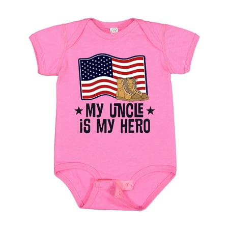 Inktastic My Uncle is My Hero Military Nephew Gift Baby Boy or Baby Girl Bodysuit
Inktastic My Uncle is My Hero Military Nephew Gift Baby Boy or Baby Girl Bodysuit