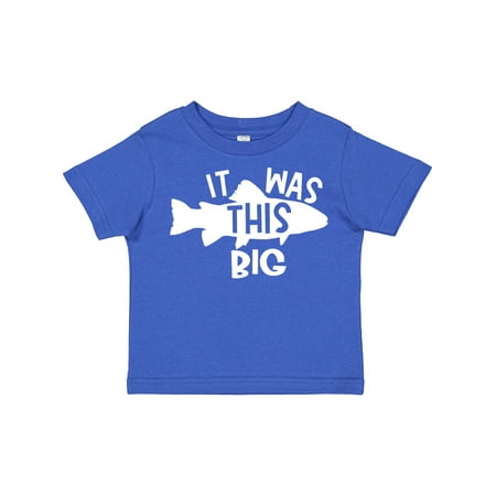 Inktastic It Was This Big Fishing Humor Gift Toddler Boy or Toddler Girl T-Shirt
Inktastic It Was This Big Fishing Humor Gift Toddler Boy or Toddler Girl T-Shirt