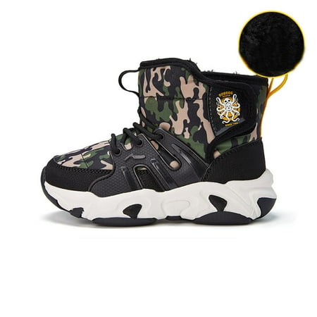 Girls Boys Warm Snow Boots Fashion Hook And Loop Kids Cotton Shoes Non-Slip Wear-Resistant Walking Shoes For Winter
Girls Boys Warm Snow Boots Fashion Hook And Loop Kids Cotton Shoes Non-Slip Wear-Resistant Walking Shoes For Winter