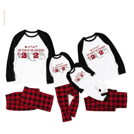 Seyurigaoka Matching Family Christmas Pajamas Sets Long Sleeve T-Shirt and Long Pants PJS Family Set Sleepwear for Kids Men Women
Seyurigaoka Matching Family Christmas Pajamas Sets Long Sleeve T-Shirt and Long Pants PJS Family Set Sleepwear for Kids Men Women
