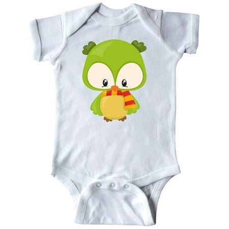Inktastic Cute Owl Wearing A Striped Scarf Green Owl Gift Baby Boy or Baby Girl Bodysuit
Inktastic Cute Owl Wearing A Striped Scarf Green Owl Gift Baby Boy or Baby Girl Bodysuit