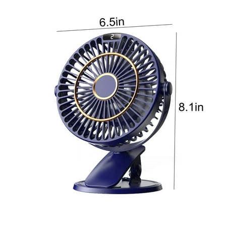 Loopsun Kitchen Appliances Clip On Fan 5 Speeds Small USB Fan With Strong Airflow Clip & Desk Fan With Digital Display - Ultra Quiet Operation For Office Bedroom School Stroller 1200MAH
Loopsun Kitchen Appliances Clip On Fan 5 Speeds Small USB Fan With Strong Airflow Clip & Desk Fan With Digital Display - Ultra Quiet Operation For Office Bedroom School Stroller 1200MAH