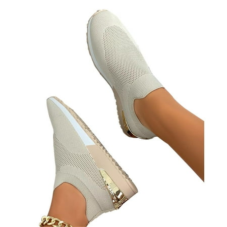 Floepx Fashion Elegant Elastic Slip-On Flat Shoes for Women Mesh Upper Breathable Sneakers
Floepx Fashion Elegant Elastic Slip-On Flat Shoes for Women Mesh Upper Breathable Sneakers