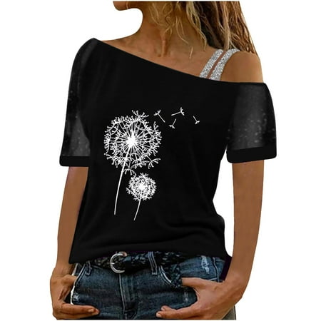Tank Top for Women Nursing Tops Women s Casual Blouse Printed T-shirt Mesh Off-the-shoulder Patchwork Short Sleeves Tops Tank Tops on Clearance Womens Blouses and Tops Dressy Black 2XL
Tank Top for Women Nursing Tops Women s Casual Blouse Printed T-shirt Mesh Off-the-shoulder Patchwork Short Sleeves Tops Tank Tops on Clearance Womens Blouses and Tops Dressy Black 2XL