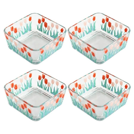 4pcs Glass Bowl Kitchen Supplies Dessert Bowl Transparent Bowl Food Container
4pcs Glass Bowl Kitchen Supplies Dessert Bowl Transparent Bowl Food Container