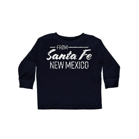 Inktastic From Santa Fe New Mexico in White Distressed Text Gift Toddler Boy or Toddler Girl Long Sleeve T-Shirt
Inktastic From Santa Fe New Mexico in White Distressed Text Gift Toddler Boy or Toddler Girl Long Sleeve T-Shirt