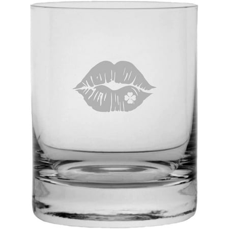 Lucky Kiss Lips St Patrick s Day Etched 10.25oz Crystal Rocks Whisky Glass
Lucky Kiss Lips St Patrick s Day Etched 10.25oz Crystal Rocks Whisky Glass