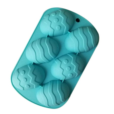 TANGNADE Kitchen Supplies Easter Mold Heat- Baking Utensils DIY Baking 6-hole Silicone Cake Mold Cake Mould Blue
TANGNADE Kitchen Supplies Easter Mold Heat- Baking Utensils DIY Baking 6-hole Silicone Cake Mold Cake Mould Blue