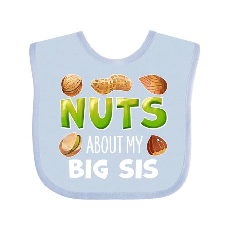 Inktastic Nuts About My Big Sis Peanut Almond Pistachio Gift Baby Boy or Baby Girl Bib
Inktastic Nuts About My Big Sis Peanut Almond Pistachio Gift Baby Boy or Baby Girl Bib