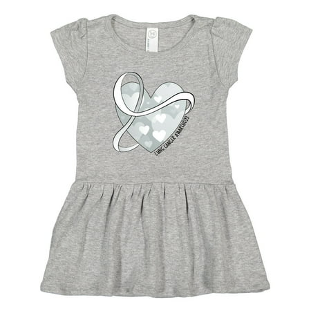 Inktastic Lung Cancer Awareness White Ribbon Around Heart Gift Toddler Girl Dress
Inktastic Lung Cancer Awareness White Ribbon Around Heart Gift Toddler Girl Dress