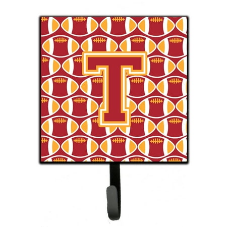 Carolines Treasures CJ1070-TSH4 Letter T Football Cardinal and Gold Leash or Key Holder 7Hx4.25W multicolor
Carolines Treasures CJ1070-TSH4 Letter T Football Cardinal and Gold Leash or Key Holder 7Hx4.25W multicolor