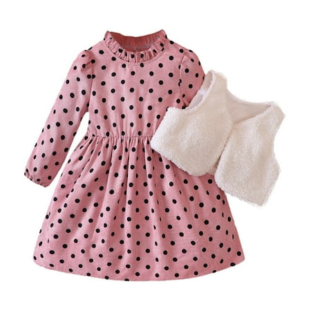 TJAZFJPA First Birthday Outfit Girl Toddler Girls Long Sleeve Dresses Dot Prints Princess Dress Vest Coat Outfits Girls Dance Outfit Black Sweet One Birthday Outfit Girl Donut
TJAZFJPA First Birthday Outfit Girl Toddler Girls Long Sleeve Dresses Dot Prints Princess Dress Vest Coat Outfits Girls Dance Outfit Black Sweet One Birthday Outfit Girl Donut