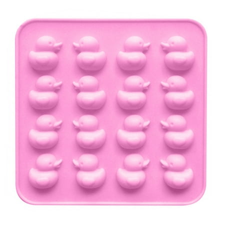 nbuaila Creative Easy Release Chocolate Mold Heat Resistant Cute Duck Texture Ice Block Mold Kitchen Gadget