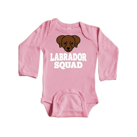 Inktastic Dog Chocolate Labrador Squad Gift Baby Boy or Baby Girl Long Sleeve Bodysuit
Inktastic Dog Chocolate Labrador Squad Gift Baby Boy or Baby Girl Long Sleeve Bodysuit