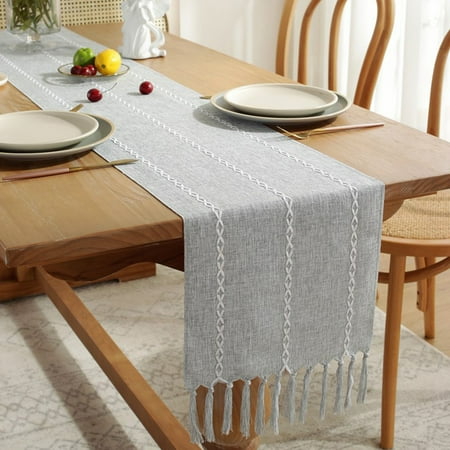 Christmas Table Runner Farmhouses Hand-Woven Tasseled Cotton Table Decoration Suitable For Holiday Parties
Christmas Table Runner Farmhouses Hand-Woven Tasseled Cotton Table Decoration Suitable For Holiday Parties