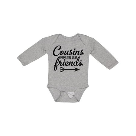 Inktastic Cousins Make the Best Friends with Arrow Gift Baby Boy or Baby Girl Long Sleeve Bodysuit
Inktastic Cousins Make the Best Friends with Arrow Gift Baby Boy or Baby Girl Long Sleeve Bodysuit