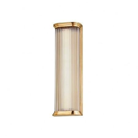 19W 1 Led Wall Sconce-17 inches Tall and 5.25 inches Wide-Aged Brass Finish Bailey Street Home 116-Bel-4885616
19W 1 Led Wall Sconce-17 inches Tall and 5.25 inches Wide-Aged Brass Finish Bailey Street Home 116-Bel-4885616