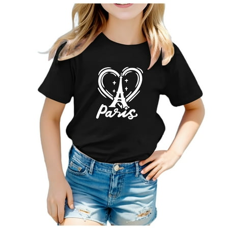 Unisex Kids Print Tee Boy Girl Funny T Shirts Short Sleeve Round Neck Top Leisure Skin-Friendly T Shirt Baby Girl Clothes
Unisex Kids Print Tee Boy Girl Funny T Shirts Short Sleeve Round Neck Top Leisure Skin-Friendly T Shirt Baby Girl Clothes
