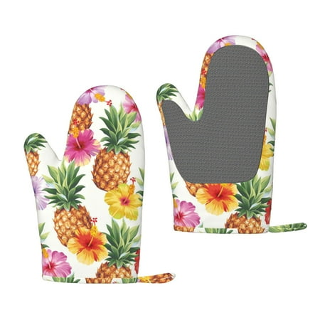 Matuu Hawaiian Pineappl for Silicone Oven Gloves Heat Resistant Grilling Gloves Non-Slip Silicone Oven Mitt Great for Grilling Kitchen and Cooking
Matuu Hawaiian Pineappl for Silicone Oven Gloves Heat Resistant Grilling Gloves Non-Slip Silicone Oven Mitt Great for Grilling Kitchen and Cooking