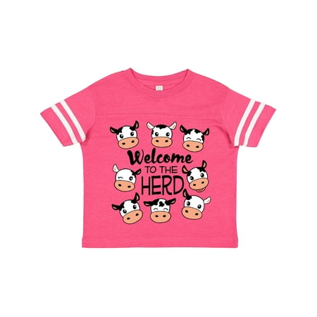 Inktastic Welcome to the Herd with Cute Black and White Holstein Cows Gift Toddler Boy or Toddler Girl T-Shirt
Inktastic Welcome to the Herd with Cute Black and White Holstein Cows Gift Toddler Boy or Toddler Girl T-Shirt