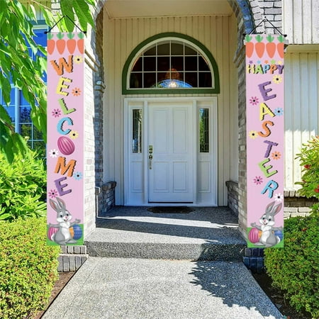 Easter Couplets Easter Egg Bunnies Decorate Porch Curtains Party Arrangements Hang Flags Stained Glass Heart Window Hangings
Easter Couplets Easter Egg Bunnies Decorate Porch Curtains Party Arrangements Hang Flags Stained Glass Heart Window Hangings