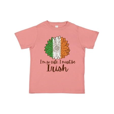 Inktastic I m So Cute I Must be Irish Sunflower Gift Toddler Boy or Toddler Girl T-Shirt
Inktastic I m So Cute I Must be Irish Sunflower Gift Toddler Boy or Toddler Girl T-Shirt
