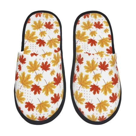 Fuzoiu Maple Leaf Print Unisex Furry Slippers Plush Indoor Shoes Trendy House Slippers Anti-Skid EVA Sole House Shoes for Home Office and Travel -Medium
Fuzoiu Maple Leaf Print Unisex Furry Slippers Plush Indoor Shoes Trendy House Slippers Anti-Skid EVA Sole House Shoes for Home Office and Travel -Medium