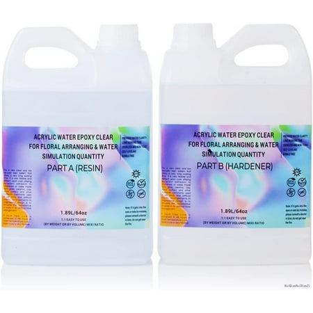 craft water and silated fake water flower cast crystal epoxy resin a/b creates clear water silon for flower arranments (128oz)
craft water and silated fake water flower cast crystal epoxy resin a/b creates clear water silon for flower arranments (128oz)