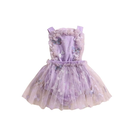 Bagilaanoe Newborn Baby Girl Summer Rompers Dress Butterfly Sleeveless Bodysuits 3M 6M 12M 18M 24M Infant Tulle Patchwork A-line Dresses
Bagilaanoe Newborn Baby Girl Summer Rompers Dress Butterfly Sleeveless Bodysuits 3M 6M 12M 18M 24M Infant Tulle Patchwork A-line Dresses