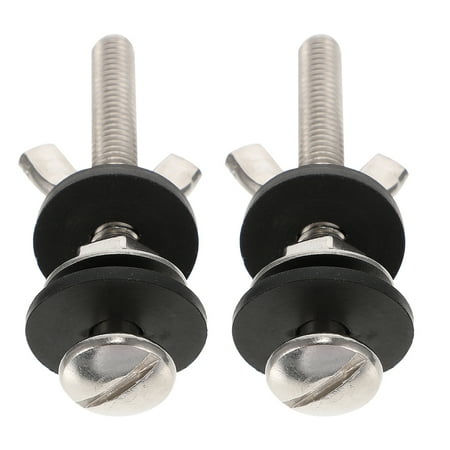 2 Pcs Toilet Seat Bolts Universal Toilet Seat Hinges Screws Closestool Fittings
2 Pcs Toilet Seat Bolts Universal Toilet Seat Hinges Screws Closestool Fittings