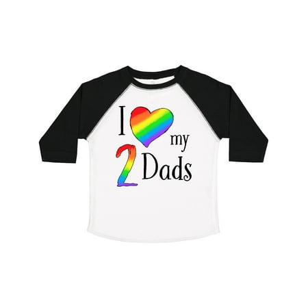 Inktastic I Love My Two Dads- Pride Rainbow Heart Gift Toddler Boy or Toddler Girl T-Shirt
Inktastic I Love My Two Dads- Pride Rainbow Heart Gift Toddler Boy or Toddler Girl T-Shirt