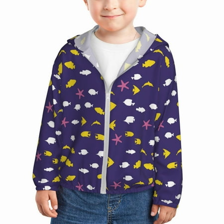Sun Hoodie for Kids Underwater fish Long Sleeve Swim Fishing Shirts Sun Protection Zip Up Jacket Clothing Athletic Hoodie
Sun Hoodie for Kids Underwater fish Long Sleeve Swim Fishing Shirts Sun Protection Zip Up Jacket Clothing Athletic Hoodie