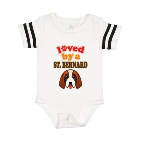 Inktastic St Bernard Dog Lover Gift Baby Boy or Baby Girl Bodysuit