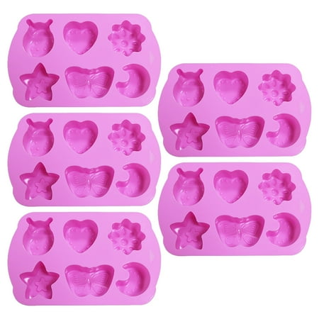 5Pcs Jelly Silicone Tools Cake Food Tools Lots of Pattern Fondant Silicone Tools
5Pcs Jelly Silicone Tools Cake Food Tools Lots of Pattern Fondant Silicone Tools