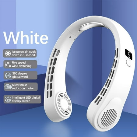 Yoloke Neck Fan Portable Bladeless Fan 800mAh Battery USB Rechargeable 360° Cooling Wearable Personal Fan 3 Speeds Quiet Hands Free Neck Fans for Travel Outdoor Camping
Yoloke Neck Fan Portable Bladeless Fan 800mAh Battery USB Rechargeable 360° Cooling Wearable Personal Fan 3 Speeds Quiet Hands Free Neck Fans for Travel Outdoor Camping