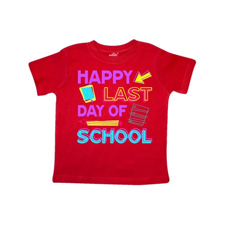Inktastic Happy Last Day of School retro school supplies Gift Toddler Boy or Toddler Girl T-Shirt
Inktastic Happy Last Day of School retro school supplies Gift Toddler Boy or Toddler Girl T-Shirt