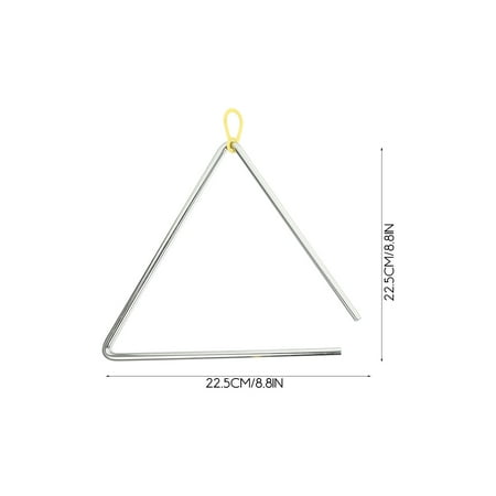5 Sets Percussion Triangle Iron Instrument Children Triangle Instrument with Strikers
5 Sets Percussion Triangle Iron Instrument Children Triangle Instrument with Strikers