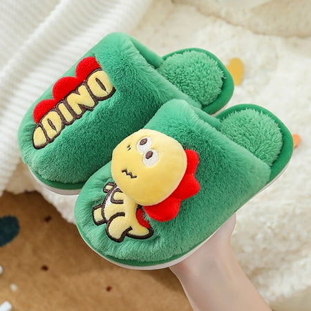 kpoplk Toddler Slippers Girl Dinosaur Slippers For Girls Boys Memory Foam Comfy House Slippers Kids Winter Warm Kids Slippers(Green)
kpoplk Toddler Slippers Girl Dinosaur Slippers For Girls Boys Memory Foam Comfy House Slippers Kids Winter Warm Kids Slippers(Green)