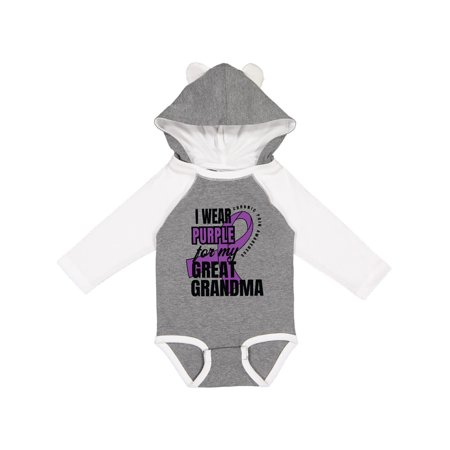 Inktastic Chronic Pain I Wear Purple For My Great Grandma Gift Baby Boy or Baby Girl Long Sleeve Bodysuit
Inktastic Chronic Pain I Wear Purple For My Great Grandma Gift Baby Boy or Baby Girl Long Sleeve Bodysuit