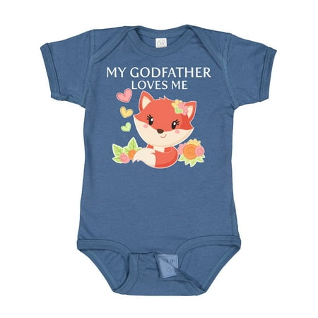 Inktastic My Godfather Loves Me- Little Fox Gift Baby Boy or Baby Girl Bodysuit
Inktastic My Godfather Loves Me- Little Fox Gift Baby Boy or Baby Girl Bodysuit