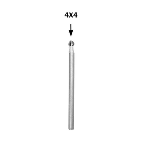 Wood Carving Drill Bit White Steel Engraving Bit Carbide Steel Root Milling Burr
