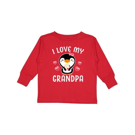 Inktastic I Love My Grandpa with Cute Penguin and Hearts Gift Toddler Toddler Girl Long Sleeve T-Shirt
Inktastic I Love My Grandpa with Cute Penguin and Hearts Gift Toddler Toddler Girl Long Sleeve T-Shirt