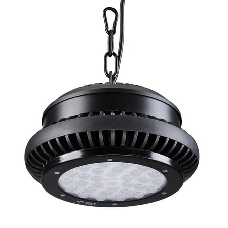 DELight 100W UFO LED High Bay Light Cool White Built-in Fan Warehouse Factory Lamp Fixture Commercial Industrial
DELight 100W UFO LED High Bay Light Cool White Built-in Fan Warehouse Factory Lamp Fixture Commercial Industrial