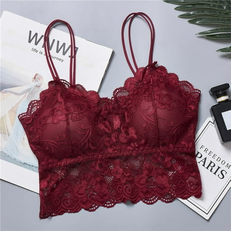 Forzero Lace Beauty Back Without Steel Ring Sling Bra Sweet Solid Color Camisole
Forzero Lace Beauty Back Without Steel Ring Sling Bra Sweet Solid Color Camisole