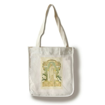 The Seasons Vintage Poster (artist: Sonrel) France c. 1900 (100% Cotton Tote Bag - Reusable)
