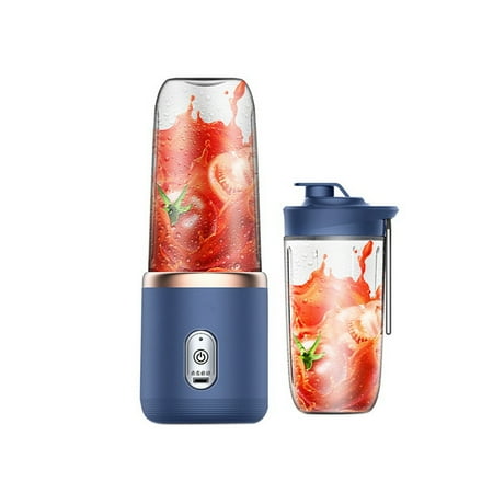 6 Blades Juicer Blender with Juicer Cup and Lid Portable USB Rechargeable Small Fruit Mixer Machine (Blue)
6 Blades Juicer Blender with Juicer Cup and Lid Portable USB Rechargeable Small Fruit Mixer Machine (Blue)