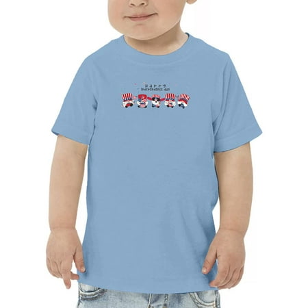 Independence Day Happy Gnomes T-Shirt Toddler -Image by Shutterstock 4 Toddler