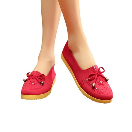 Tenmix Womens Flats Round Toe Casual Shoe Slip On Walking Shoes Soft Sole Moccasins Women Lightweight Non-slip Loafers Wine Red 4.5
Tenmix Womens Flats Round Toe Casual Shoe Slip On Walking Shoes Soft Sole Moccasins Women Lightweight Non-slip Loafers Wine Red 4.5