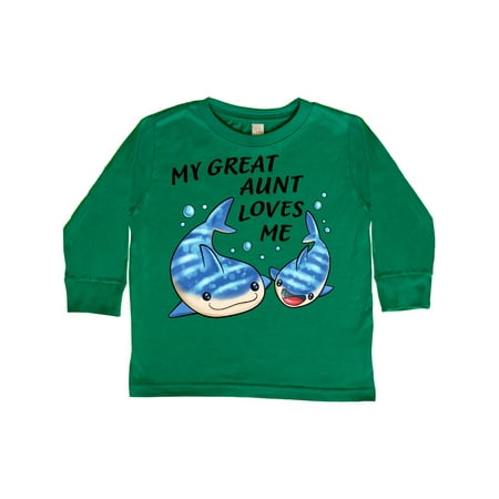 Inktastic My Great Aunt Loves Me- whale shark Gift Toddler Boy or Toddler Girl Long Sleeve T-Shirt
Inktastic My Great Aunt Loves Me- whale shark Gift Toddler Boy or Toddler Girl Long Sleeve T-Shirt
